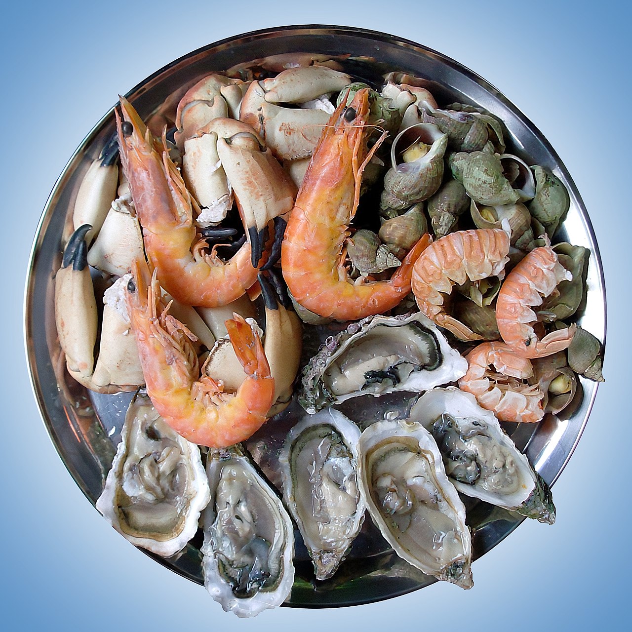 Seafood and steaks